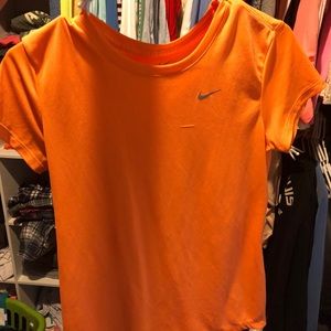 Orange women’s dri-fit t-shirt